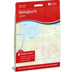 Akkajaure Nordeca Norge 1:50 000 10131