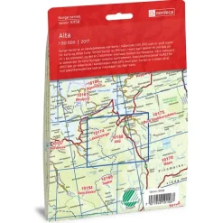 Alta Nordeca Norge 1:50 000 10158