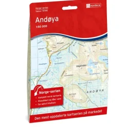 Andøya Nordeca Norge 1:50 000 10146