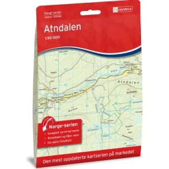 Atndalen Nordeca Norge 1:50 000 10066