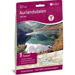 Aurlandsdalen Nordeca Turkart 1:50 000 2565