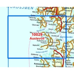 Austevoll Nordeca Norge 1:50 000 10029
