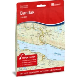 Bandak Nordeca Norge 1:50 000 10018