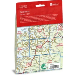 Bardufoss Nordeca Norge 1:50 000 10148