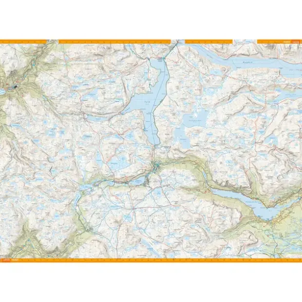 Beitostølen Filefjell Calazo Turkart 1:50 000