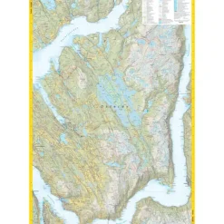 Bergen Gullfjellet Osterøy Calazo Stikart 1:25 000