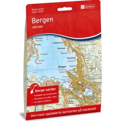 Bergen Nordeca Norge 1:50 000 10037