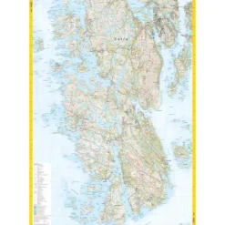 Bergen Sotra Calazo Stikart 1:25 000
