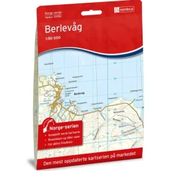 Berlevåg Nordeca Norge 1:50 000 10190
