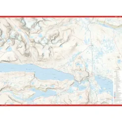 Besseggen Bygdin Calazo Høyfjellskart 1:25 000 Jotunheime