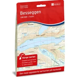 Besseggen Nordeca Norge 1:50 000 10056