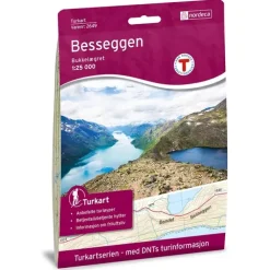 Besseggen Nordeca Turkart 1:25 000 2649