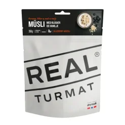 Blåbær- og vaniljemüsli Real Turmat Blueberry and Vanilla Muesli