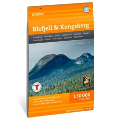 Blefjell Kongsberg Calazo Turkart 1:50 000