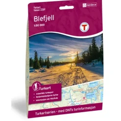 Blefjell Nordeca Turkart 1:50 000 2207