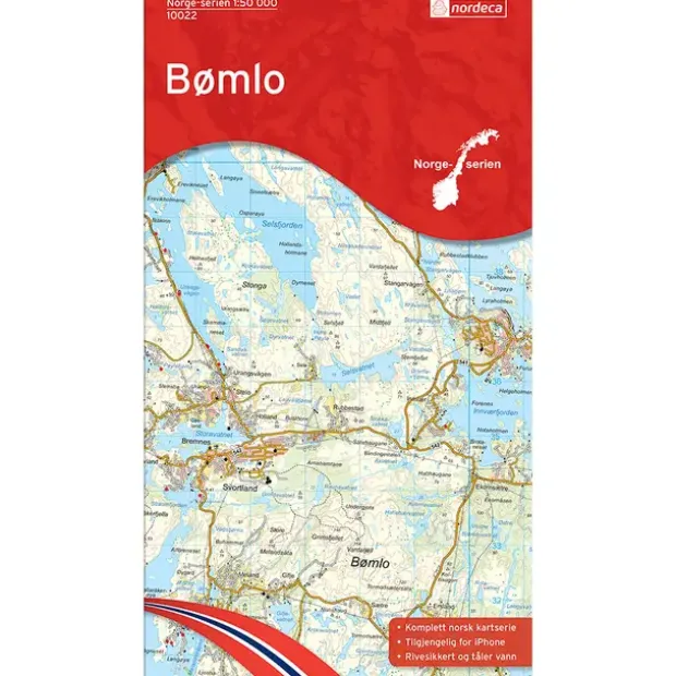 Bømlo Nordeca Norge 1:50 000 10022