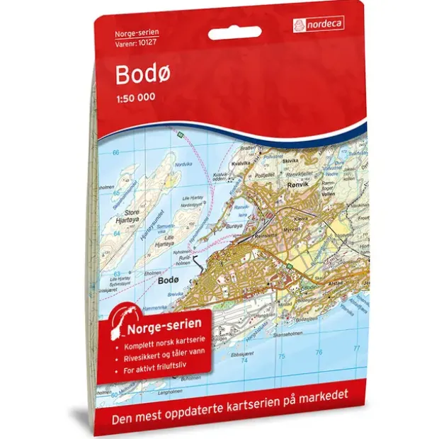 Bodø Nordeca Norge 1:50 000 10127