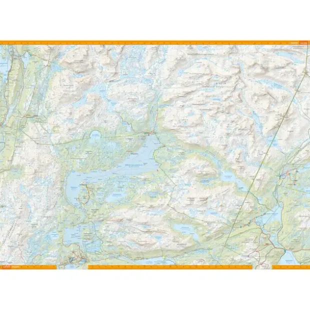 Børgefjell Calazo Turkart 1:50 000