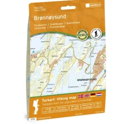 Brønnøysund Nordeca Topo 1:25 000 3750