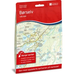Børselv Nordeca Norge 1:50 000 10182
