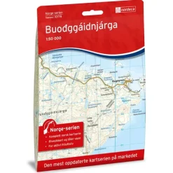Buodggaidnjarga Nordeca Norge 1:50 000 10178