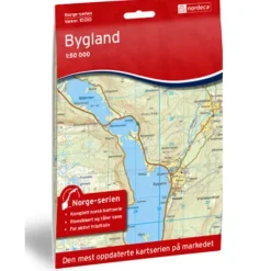 Bygland Nordeca Norge 1:50 000 10010
