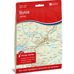 Bykle Nordeca Norge 1:50 000 10017