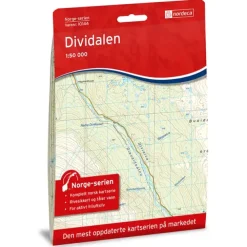 Dividalen Nordeca Norge 1:50 000 10144