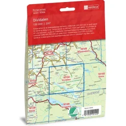 Dividalen Nordeca Norge 1:50 000 10144