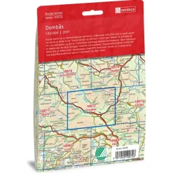 Dombås Nordeca Norge 1:50 000 10072