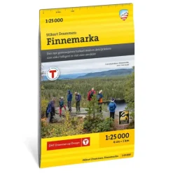 Drammen Finnemarka Calazo Stikart 1:25 000