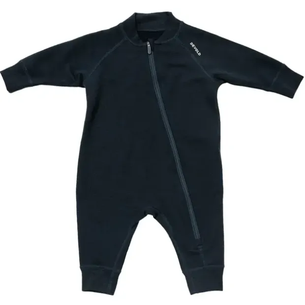 Dress til barn 9ndDevold Nibba Merino Playsuit Kid 74 284