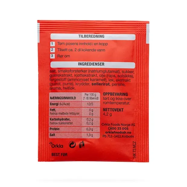 Drikkebuljong Toro Drikkebuljong 4,2 gram