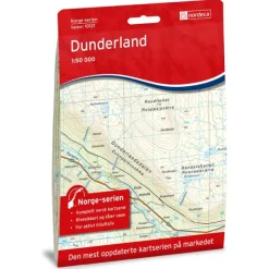 Dunderland Nordeca Norge 1:50 000 10121