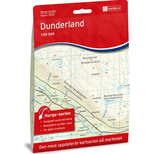 Dunderland Nordeca Norge 1:50 000 10121