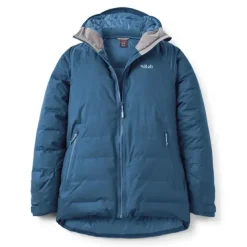 Dunjakke til dameRab Valiance Jacket W TempestBlue