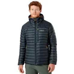 Dunjakke til herreRab Microlight Alpine Jacket Beluga