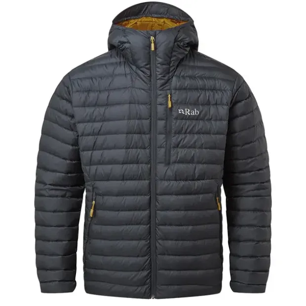 Dunjakke til herreRab Microlight Alpine Jacket Beluga