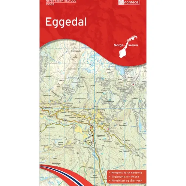 Eggedal Nordeca Norge 1:50 000 10033