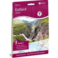 Eidfjord Nordeca Turkart 1:50 000 2677