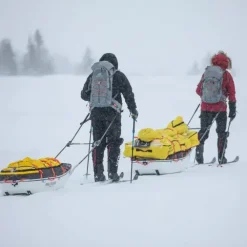 Ekspedisjonspulk 145 cm Fjellpulken Traverse 145 Yellow