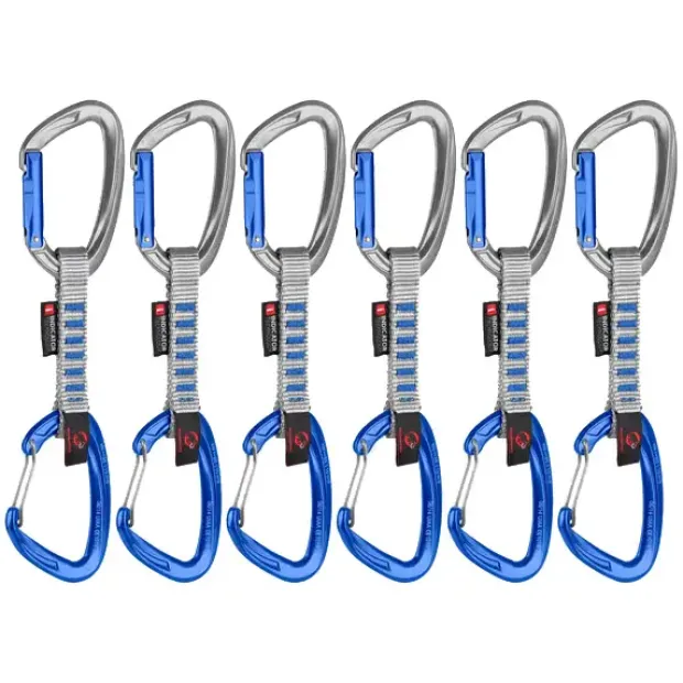 Ekspressett 6 pk. Mammut Crag Keylock Wire Indicator 6 pk