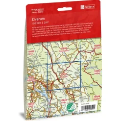 Elverum Nordeca Norge 1:50 000 10051