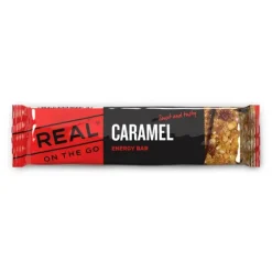 Energibar med karamell Real On-the-Go Caramel 40 gram