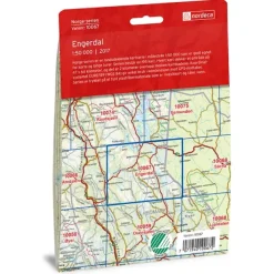 Engerdal Nordeca Norge 1:50 000 10067