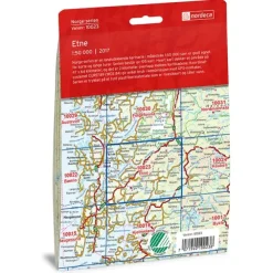 Etne Nordeca Norge 1:50 000 10023
