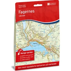 Fagernes Nordeca Norge 1:50 000 10049