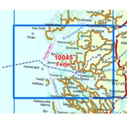 Fedje Nordeca Norge 1:50 000 10045