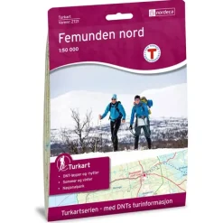 Femunden Nord Nordeca Turkart 1:50 000 2721