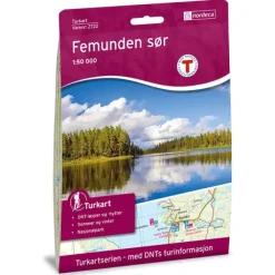 Femunden Sør Nordeca Turkart 1:50 000 2722